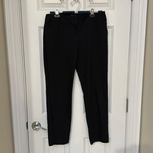 Express - black columnist pant - size 4